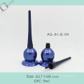 AG-JH-JE-04 AGPM Cosmetics Packing Plastic Custom Empty OFC 9ml Special Design Irregular Liquid Eyeliner Bottle